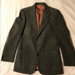 Sergio Valente Herringbone Wool 38R